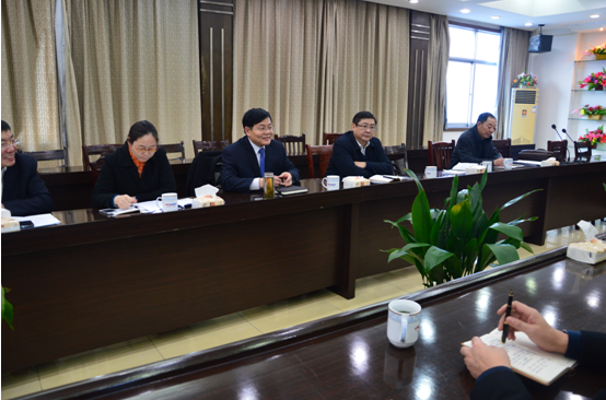 天長(zhǎng)市市委書(shū)記金維加一行深入藍(lán)德集團(tuán)考察調(diào)研