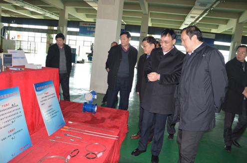 滁州市委常委、市紀(jì)委書(shū)記李玉平等一行來(lái)藍(lán)德集團(tuán)考察調(diào)研